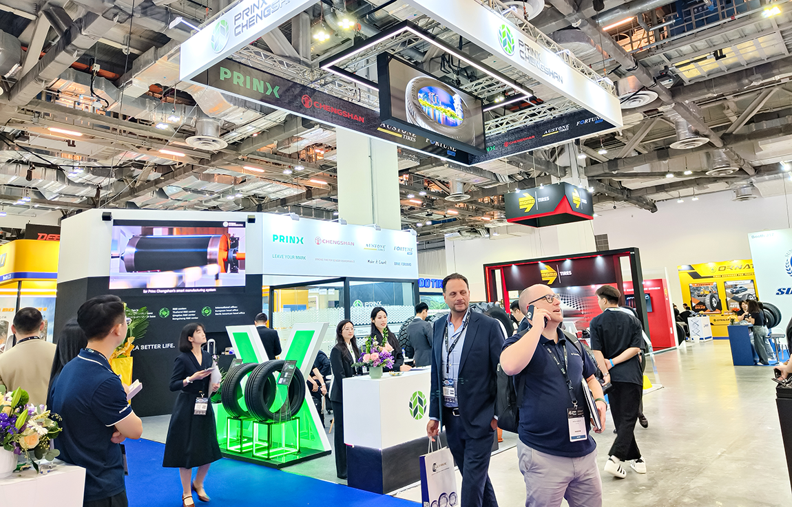 中国智造闪耀新加坡丨安鑫娱乐亮相新加坡亚洲轮胎展览会